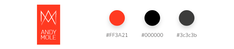 Andy Mole Tae Kwon Do - Branding with a strong red and black theme