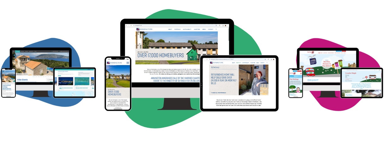 Our Services - Examples For Medium Business Service Page on mobile, tablet and desktop