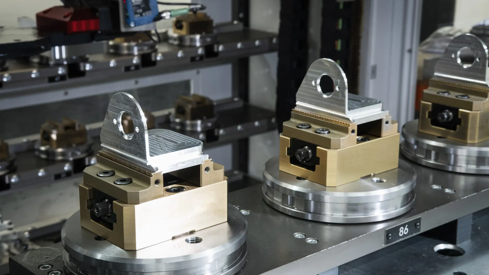 AIM ltd - Three identical products freshly made off factory production line